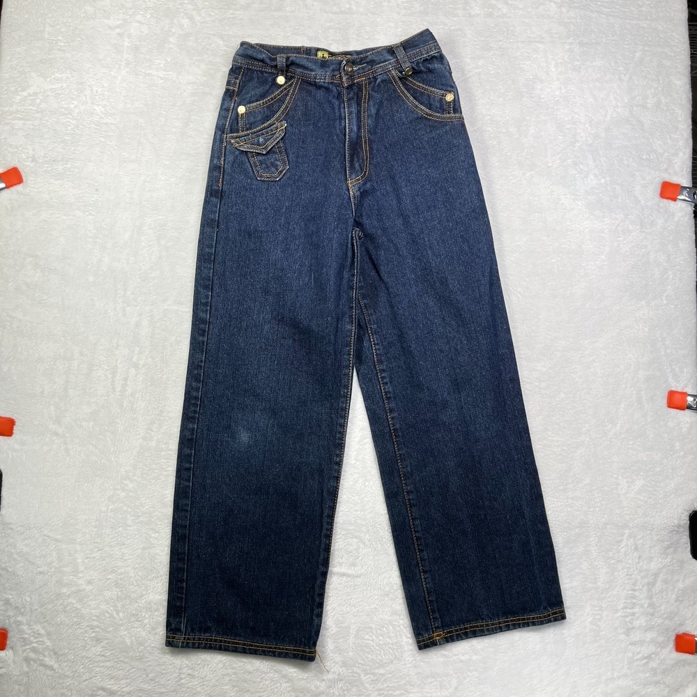 Vintage Notorious BIG Jeans Women's‎ 14 Dark Wash Denim Relaxed Classic - 23X26